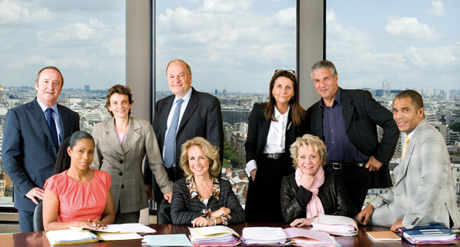 Les membres du Conseil