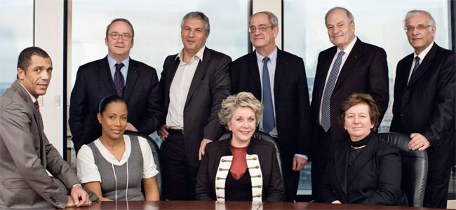 Les membres du Conseil en 2012