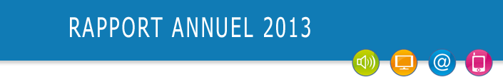 Rapport annuel 2013
